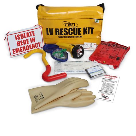 low voltage rescue kit contents.